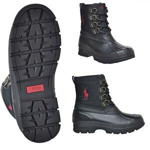Polo Ralph Lauren Red Pony Waterproof Boots | Size 10 | Preowned